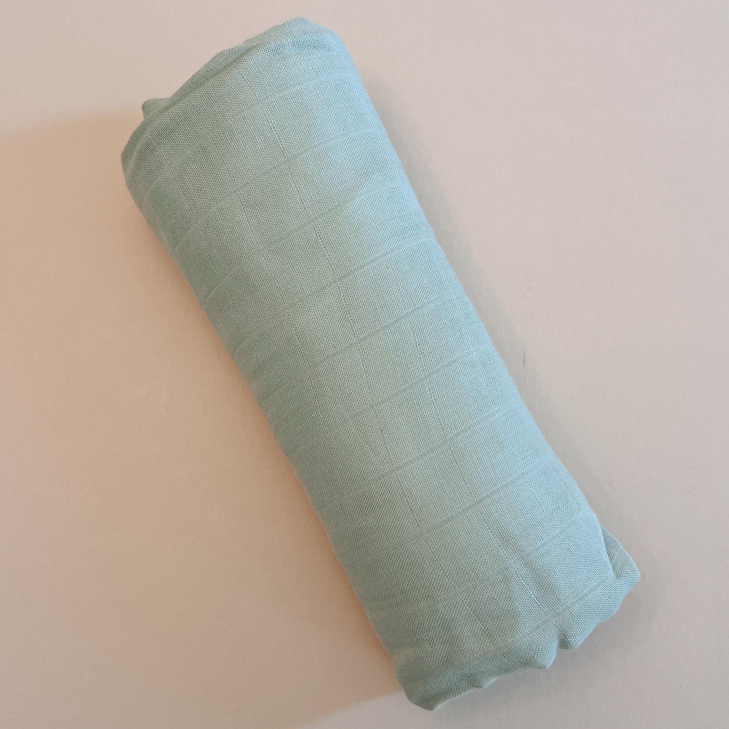 Pistachio Muslin Swaddle Blanket