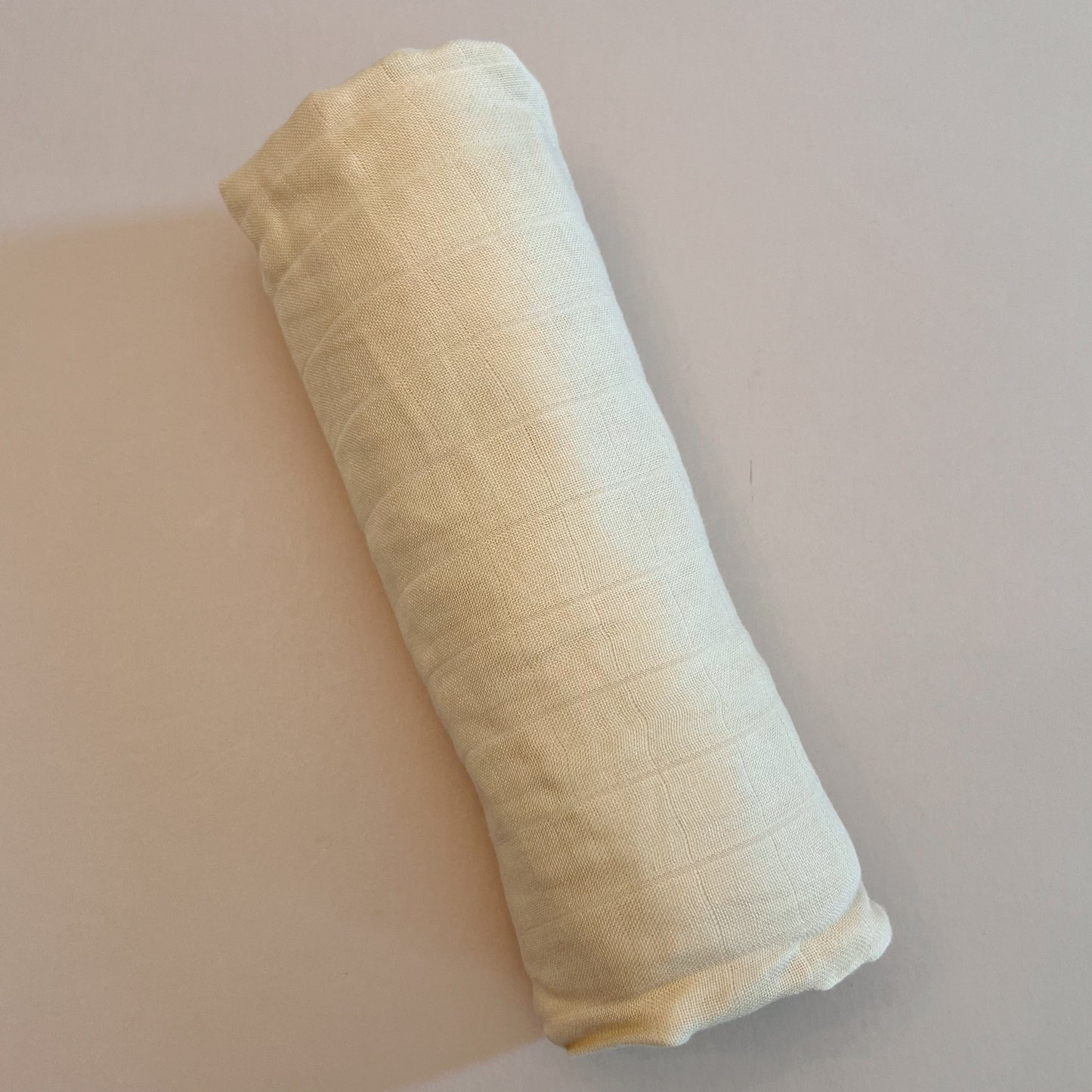 Buttermilk Muslin Swaddle Blanket