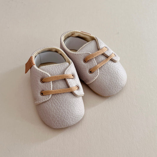 Light Gray Oxford Shoes