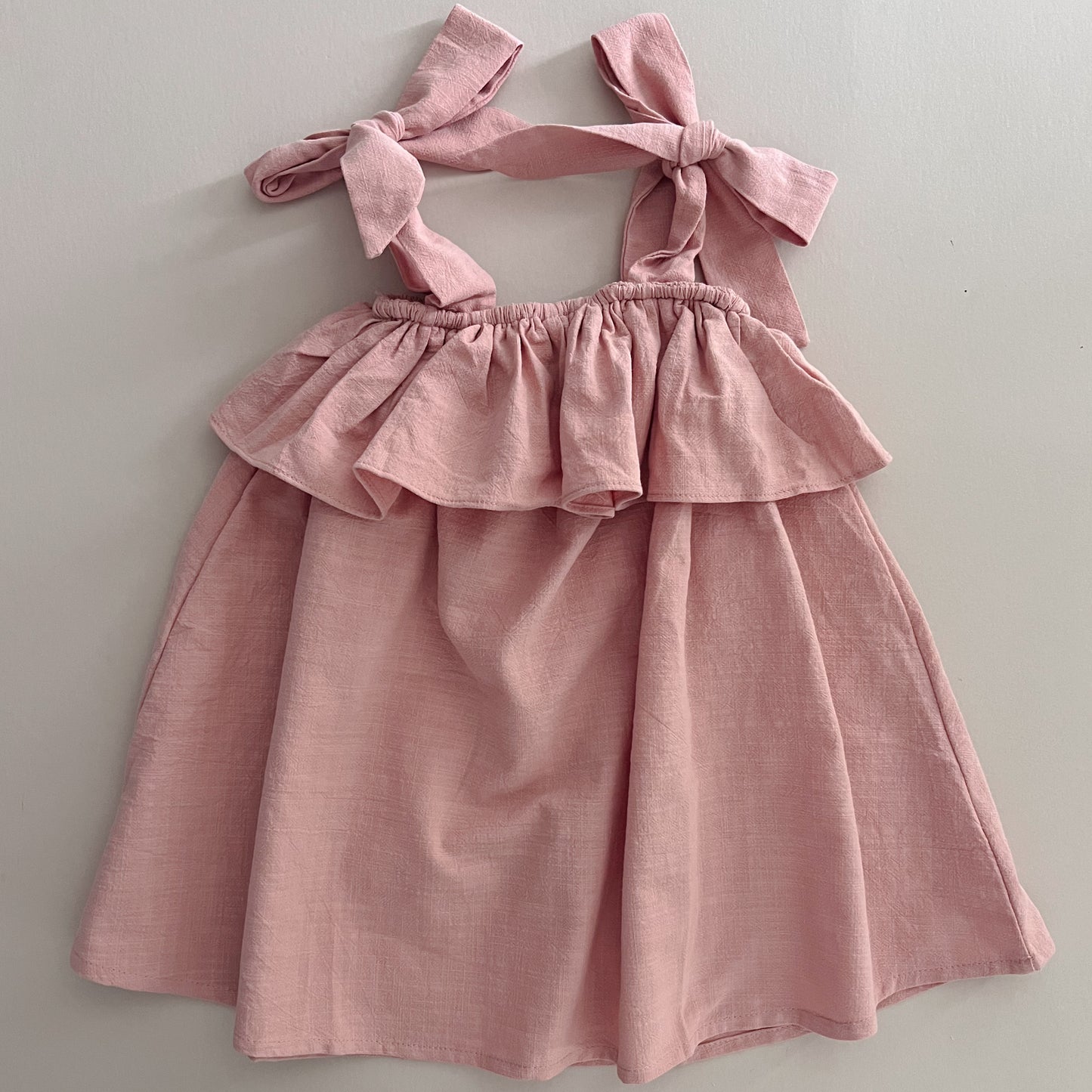 Vintage Rose Adjustable Straps Dress