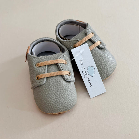 Dark Gray Oxford Shoes