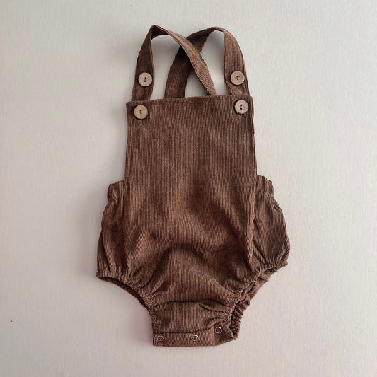 Brown Spring Romper