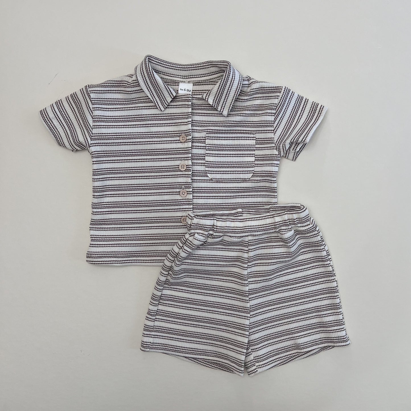 Almond Striped Set