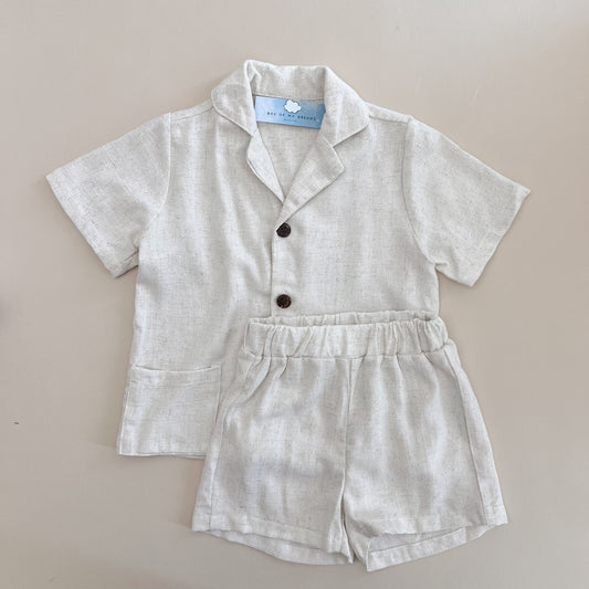 White Cream Cotton Set