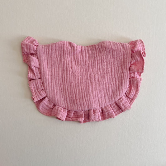 Mauve Lace Bib