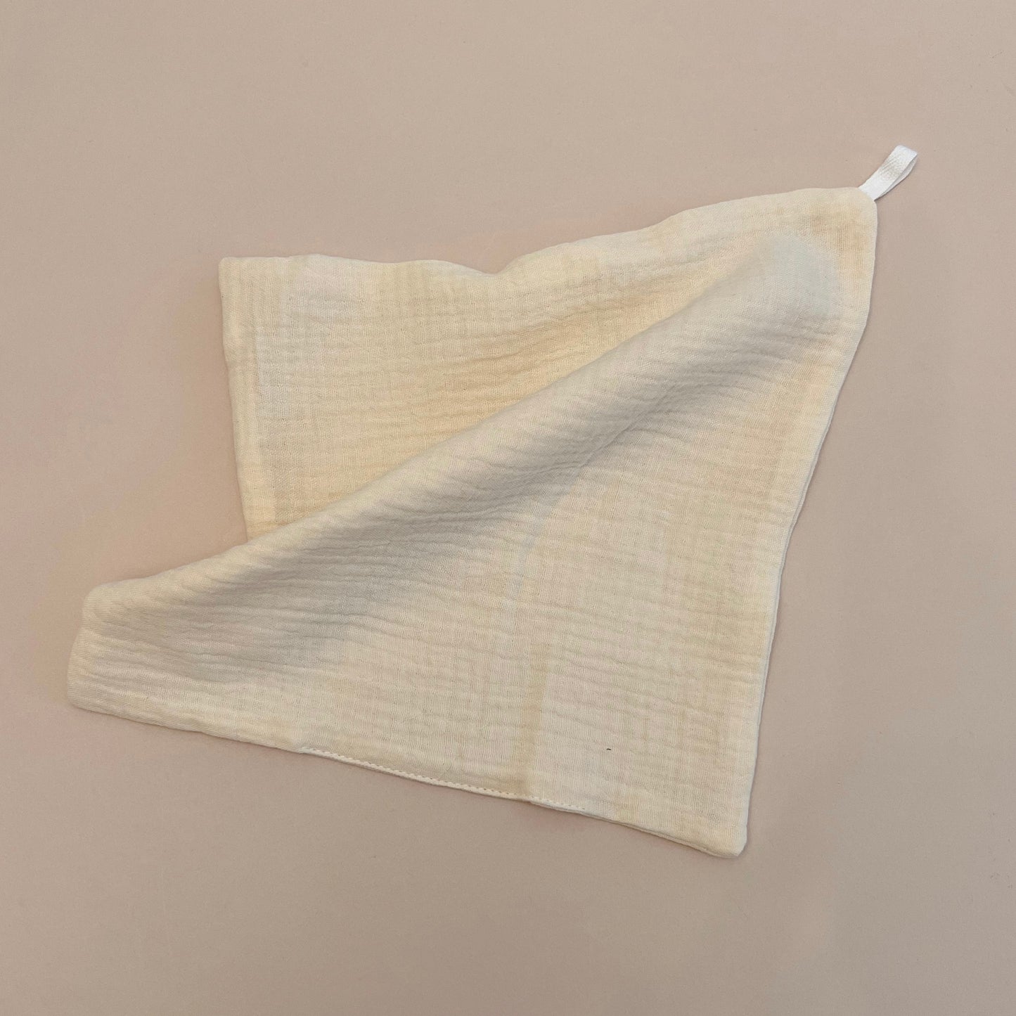 Cream Baby Burp Cloth