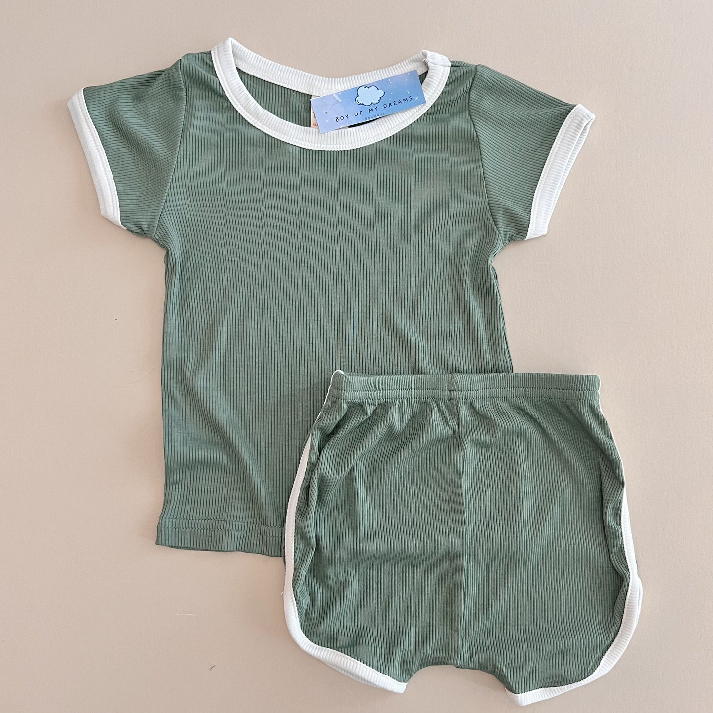 Seagreen Retro Cotton Set