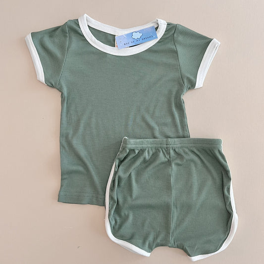 Seagreen Retro Cotton Set