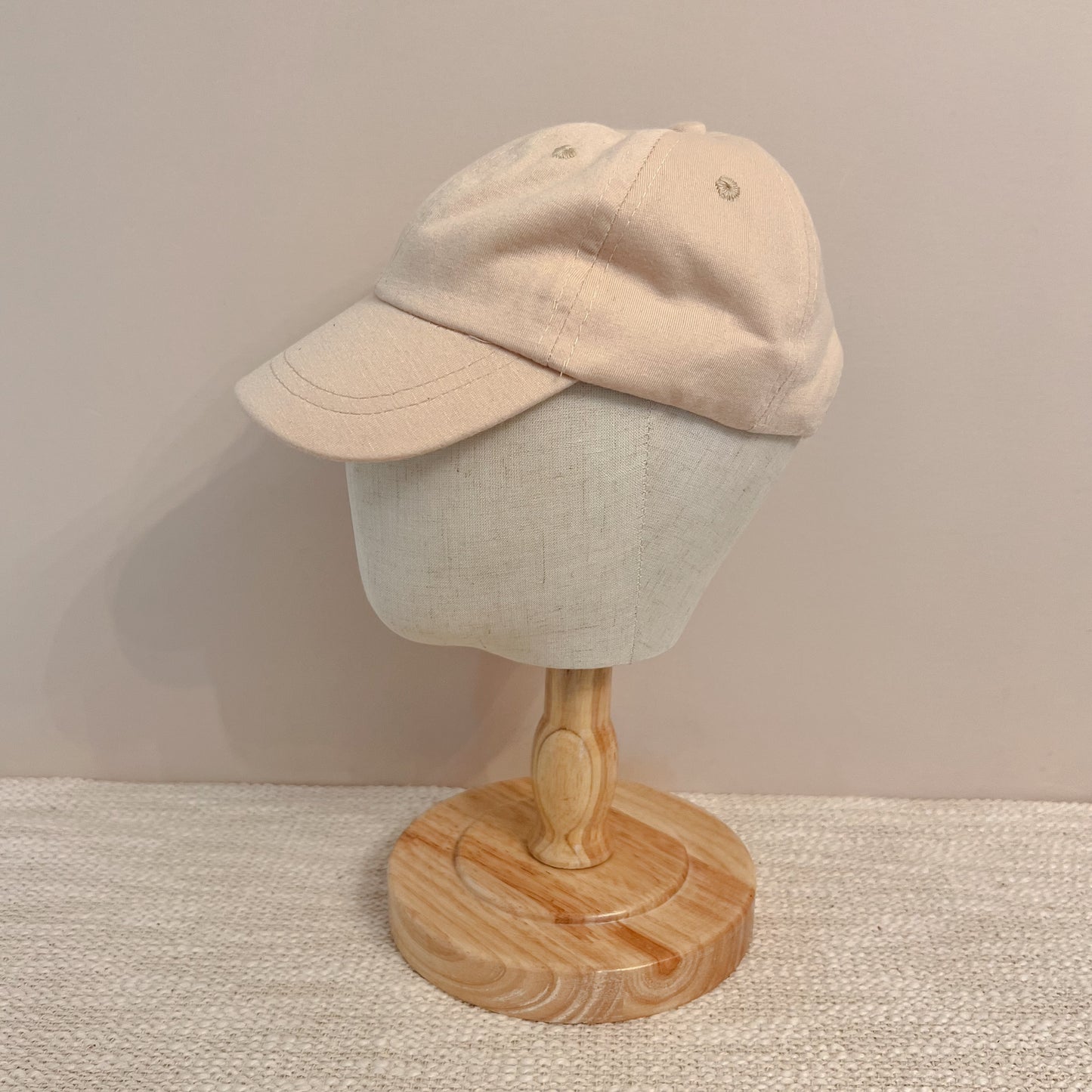 Peachy Cream Baby Baseball Cap