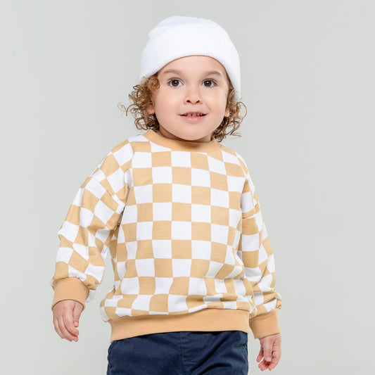 Mellow Checkered Sweater