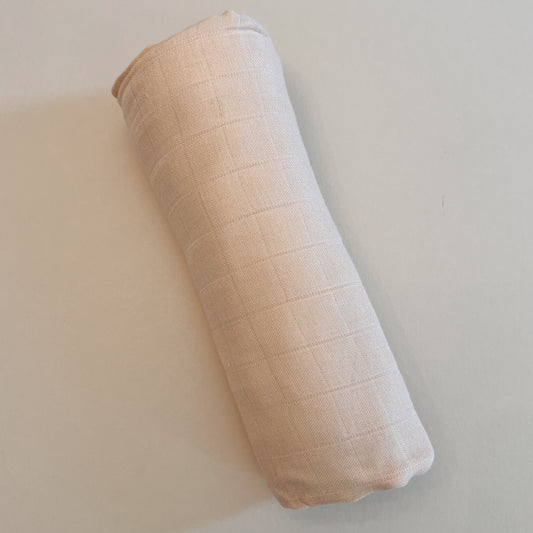 Sand Muslin Swaddle Blanket