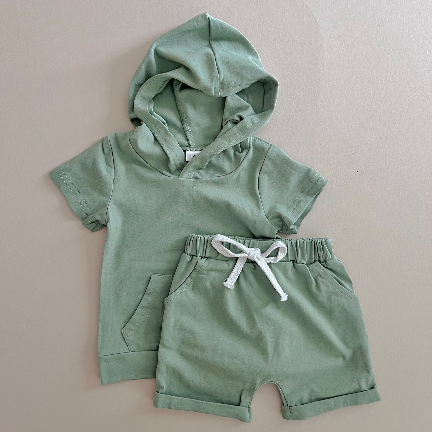 Seagreen Hoodie Cotton Set