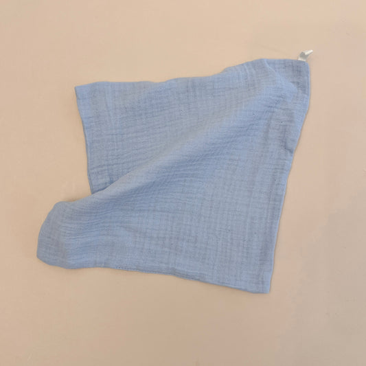 Light Blue Baby Burp Cloth