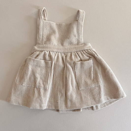 Almond Corduroy Dress