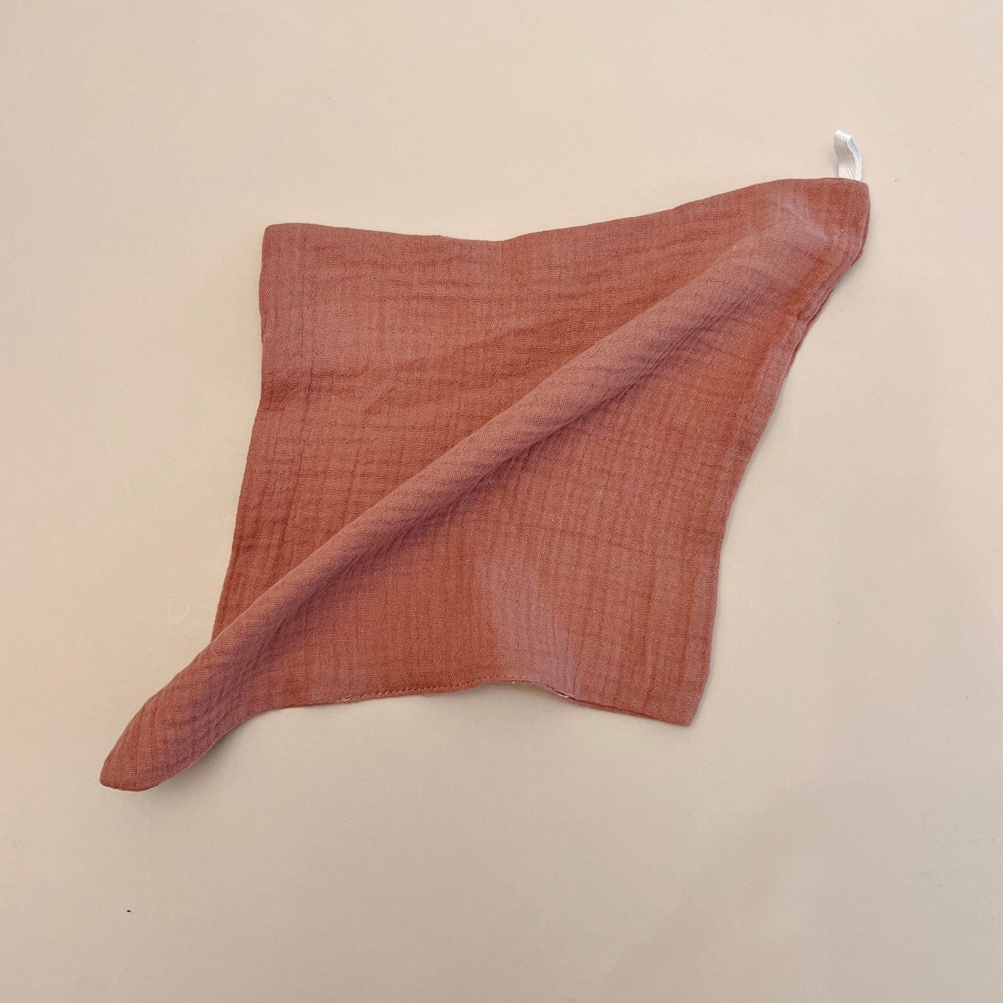 Rust Baby Burp Cloth