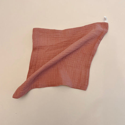 Rust Baby Burp Cloth