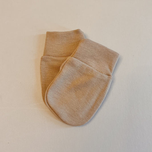 Almond Baby Mittens