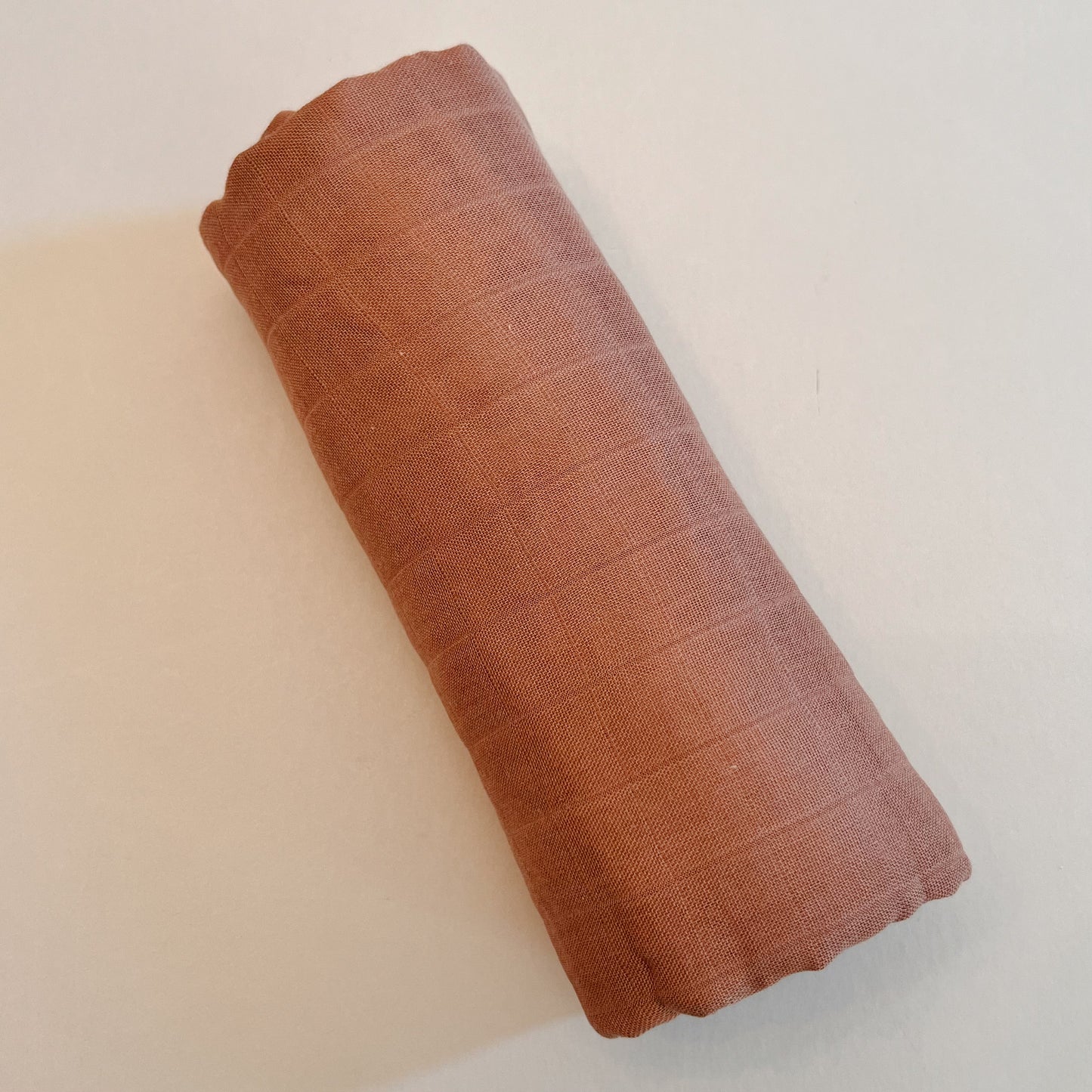 Cherry Wood Muslin Swaddle Blanket