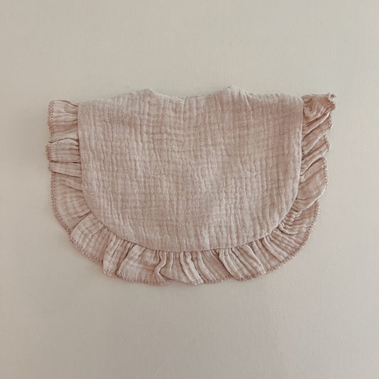 Beige Lace Bib