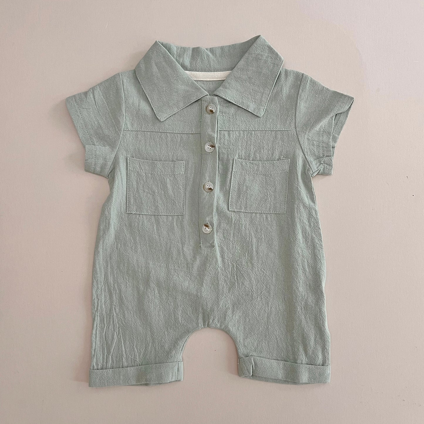 Sage Short Sleeve Jumpsuit