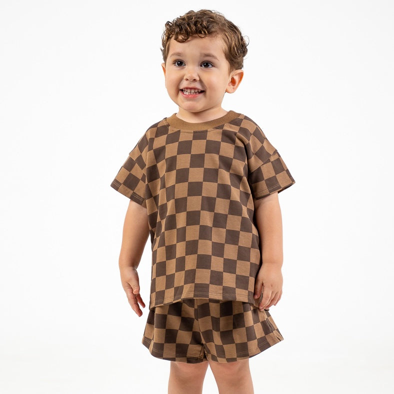 Tawny Checkered Set
