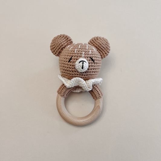 Light Brown Bear Rattle