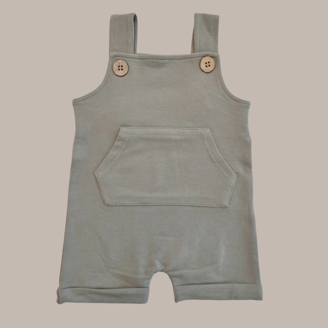 Moss Cotton Overalls