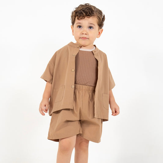 Taupe Oversized Set