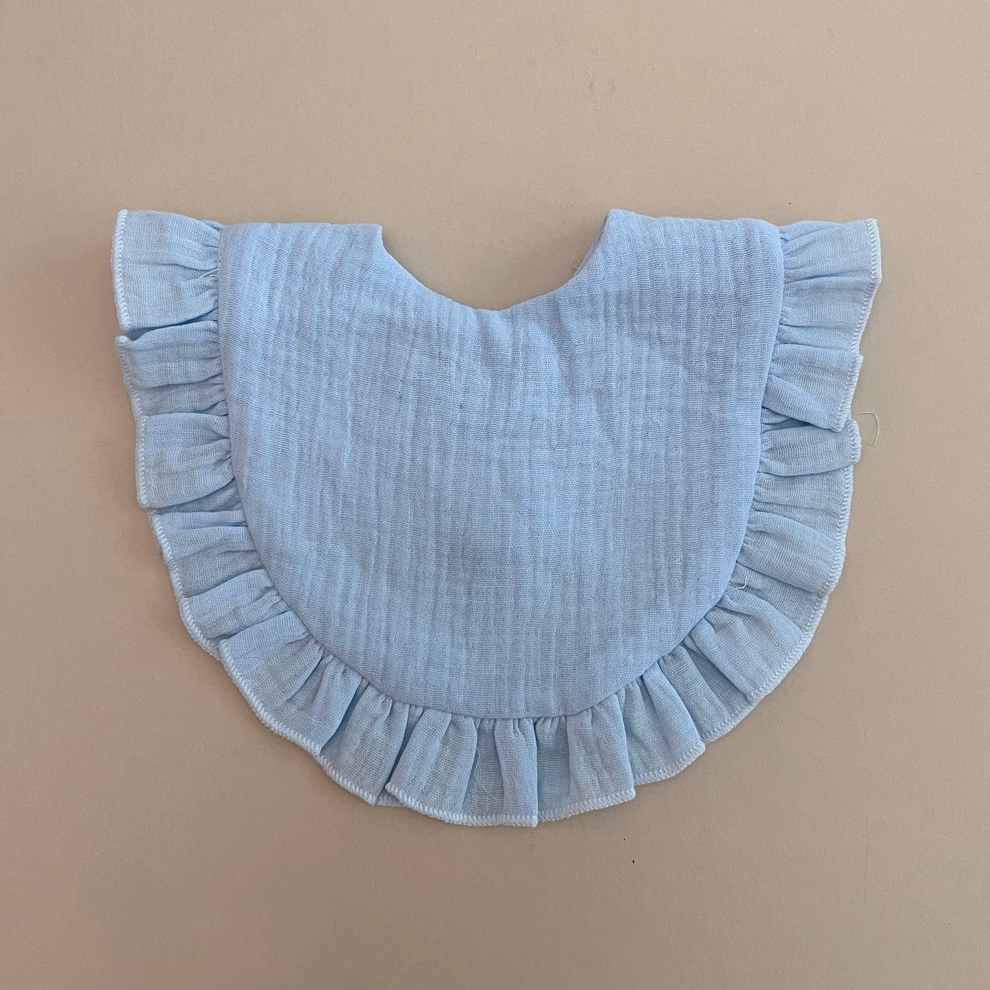 Sky Blue Lace Bib