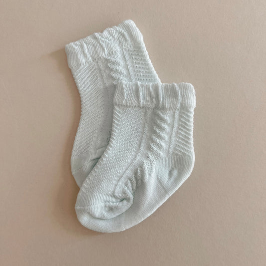 Light Green Baby Socks