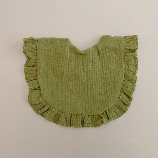 Olive Lace Bib