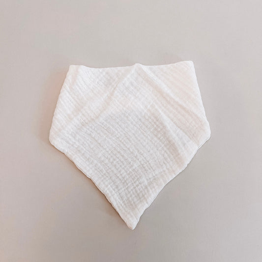 Cream Bandana Bib