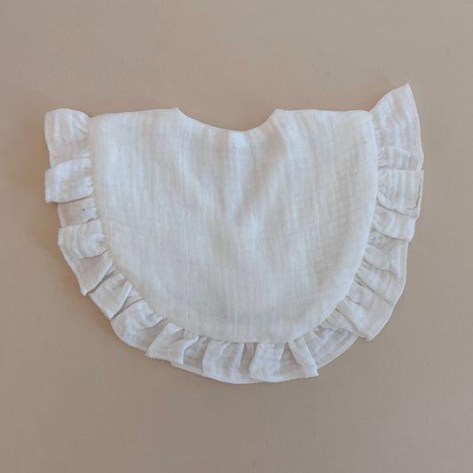 White Lace Bib