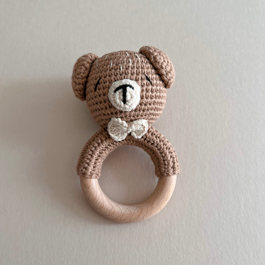 Light Brown Bear Rattle