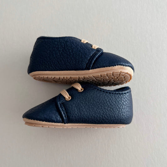 Navy Blue Oxford Shoes