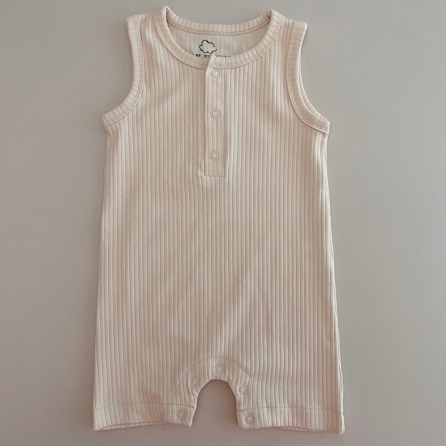 Buttermilk Summer Sleeveless Short Romper