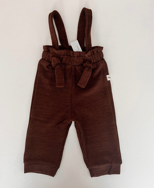 Umber Adjustable Overalls