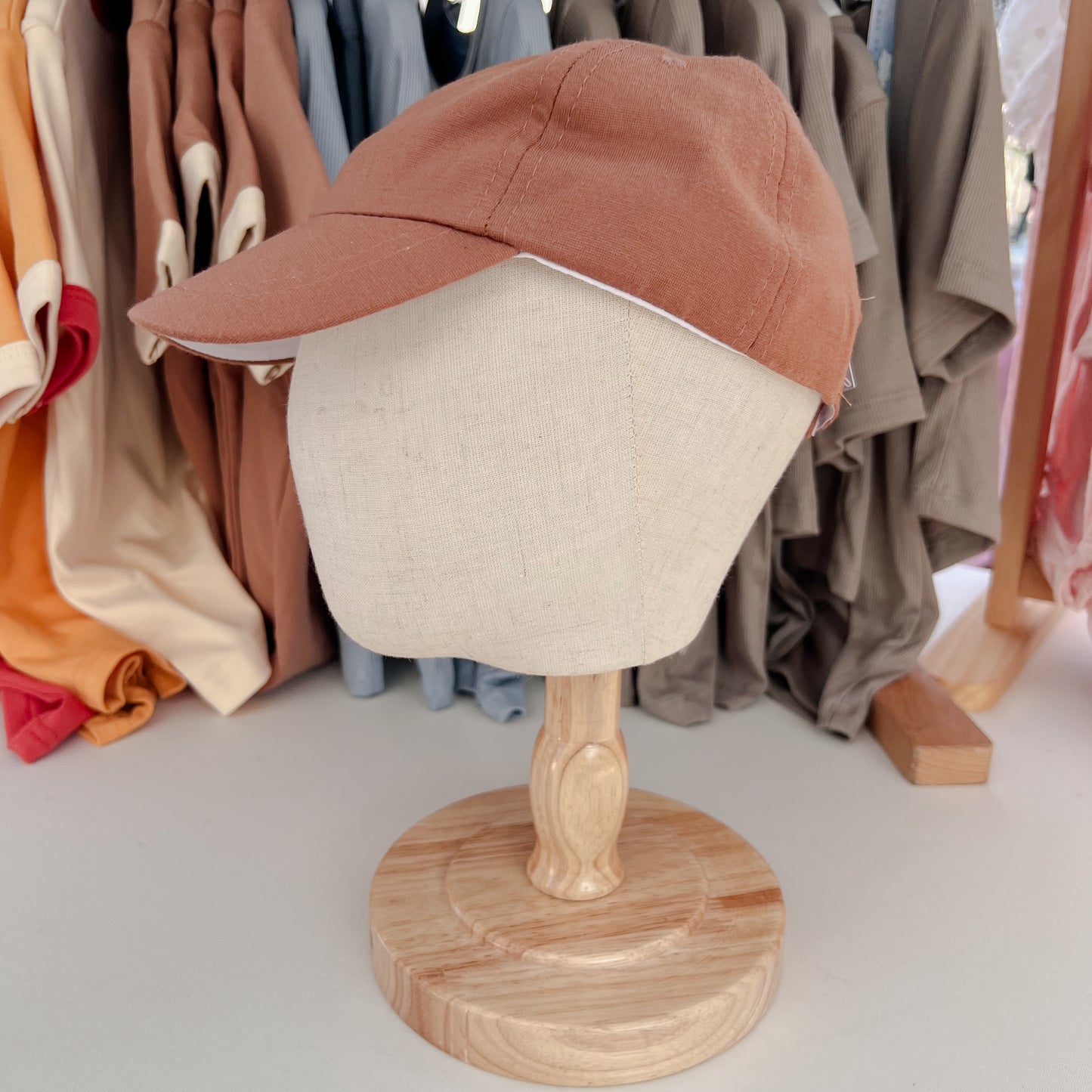 Brown Baby Baseball Cap