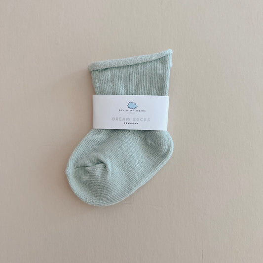 Mint Baby Socks