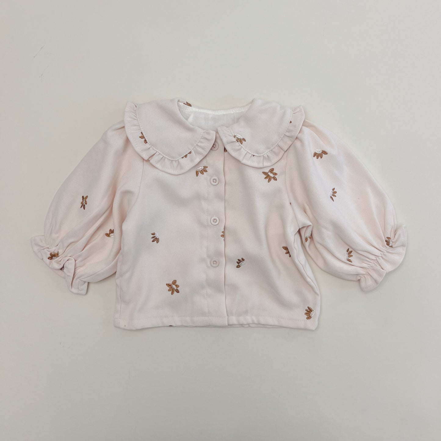 Ivory Daisy Ruffle Jacket