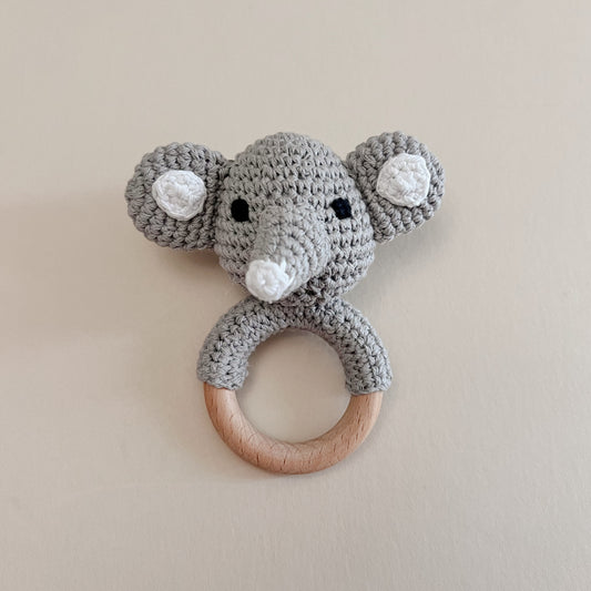 Mini Elephant Rattle