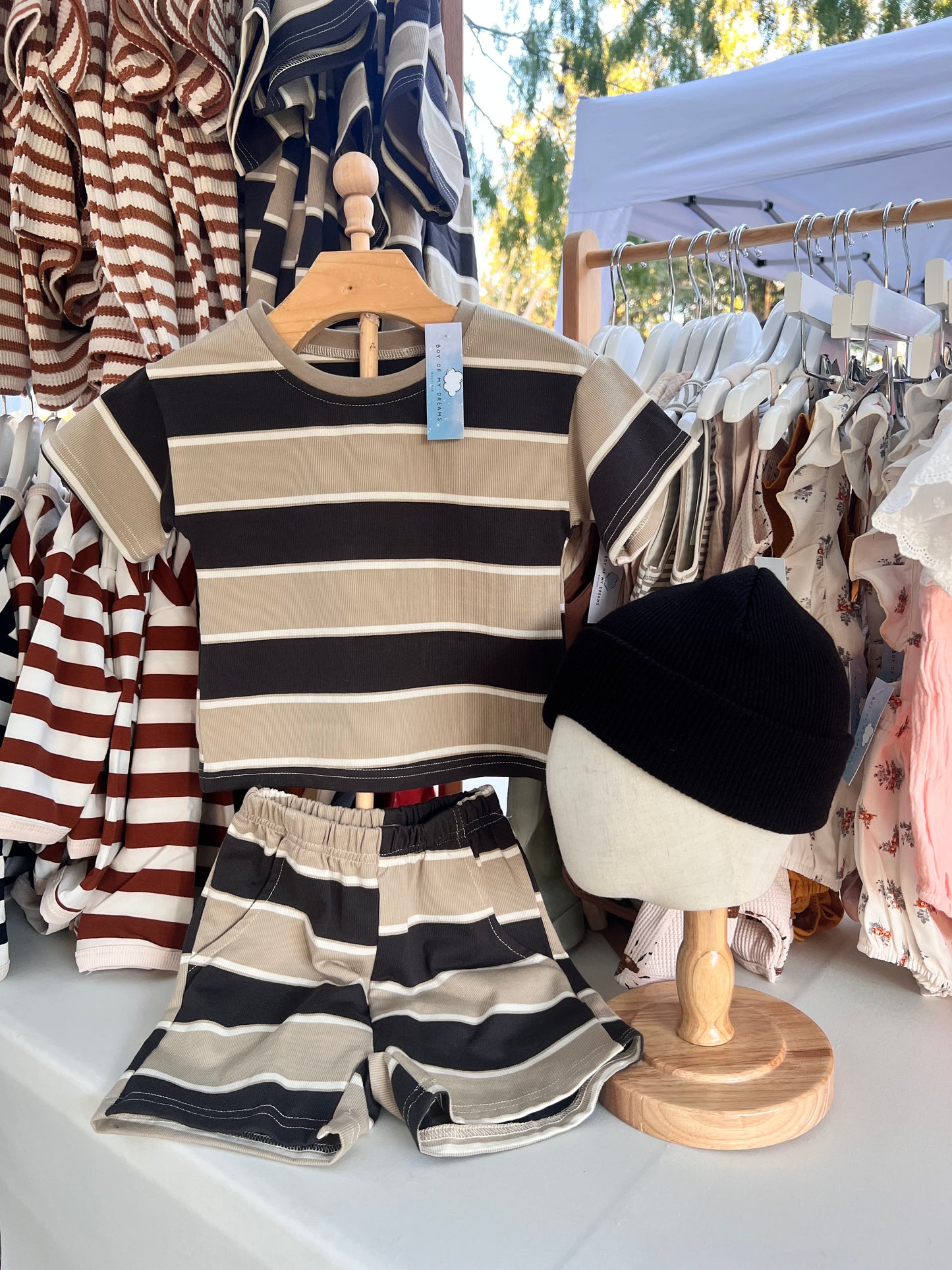 Onyx Cotton Oversized Set