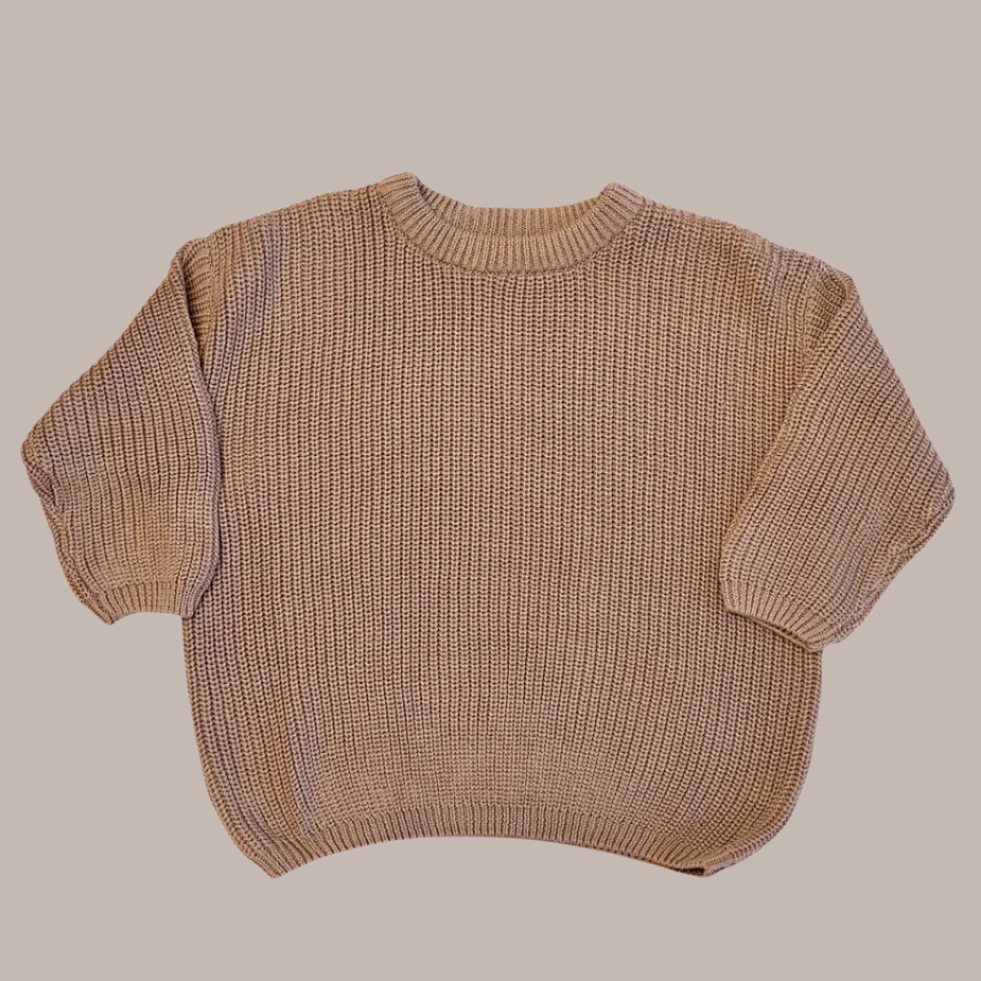 Taupe Knit Sweater