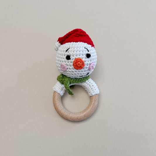 Snowman Rattle